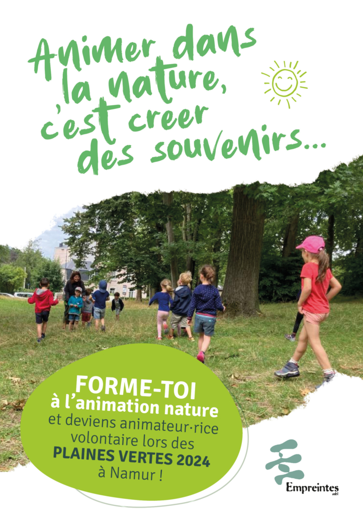 Flyer formation PAVE animation nature 2024